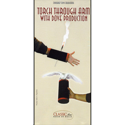 Torch thru Arm/Dove Production by Bazar de Magia - Trick – Boardwalk Magic  Shop