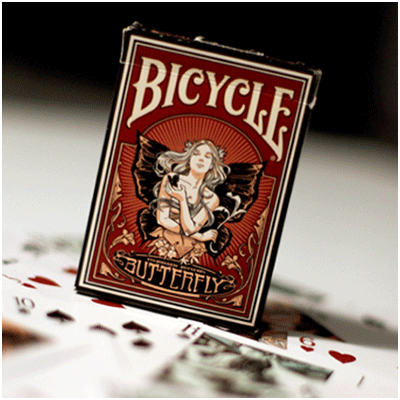 Butterfly Bicycle Deck by US Playing Card Trick Boardwalk