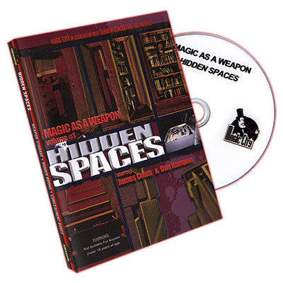 Magic As A Weapon: Hidden Spaces - DVD – Boardwalk Magic Shop