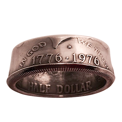 Genuine Half-Dollar Ring (12/21.49 mm)By Diamond Jim Tyler - Trick