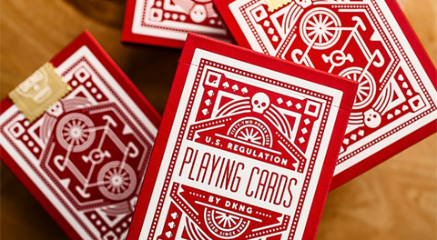 Red Wheel Playing Cards by Art of Play - Trick