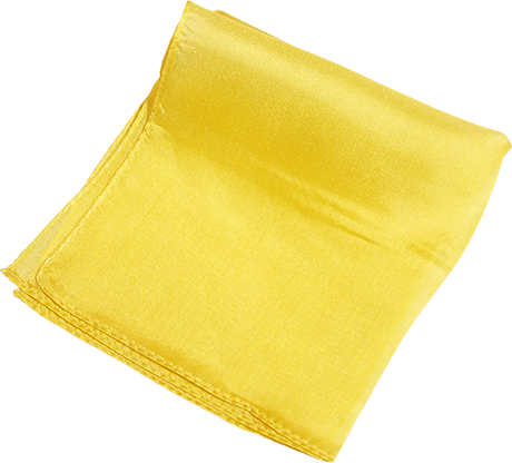 Silk 6" (Yellow) Magic By Gosh - Trick