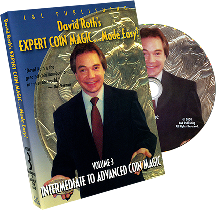 David Roth Intermediate-Advanced Coin Magic - DVD