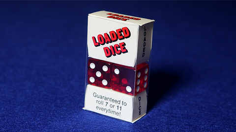 Loaded Dice (Acrylic, Red) - Tricks