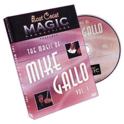 Magic Of Mike Gallo - Vol. 1 by Mike Gallo - DVD – Boardwalk Magic Shop